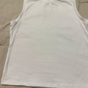 Yogalicious Classic White Tank Top